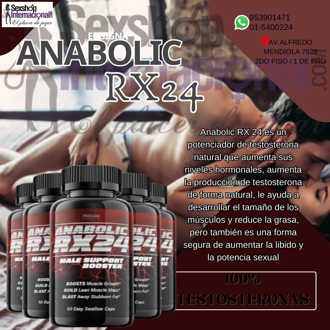 ANABOLIC RX24 SEXSHOP LOS OLIVOS